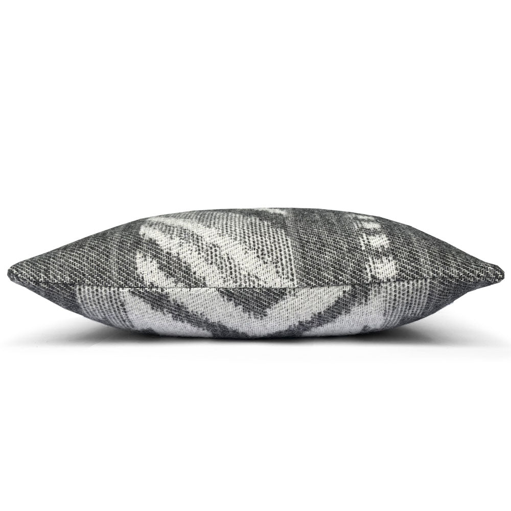 Malagoon cushion Mochica ornament - anthracite - 45x45cm