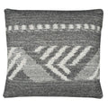 Malagoon cushion Mochica decostripe - anthracite - 45x45cm