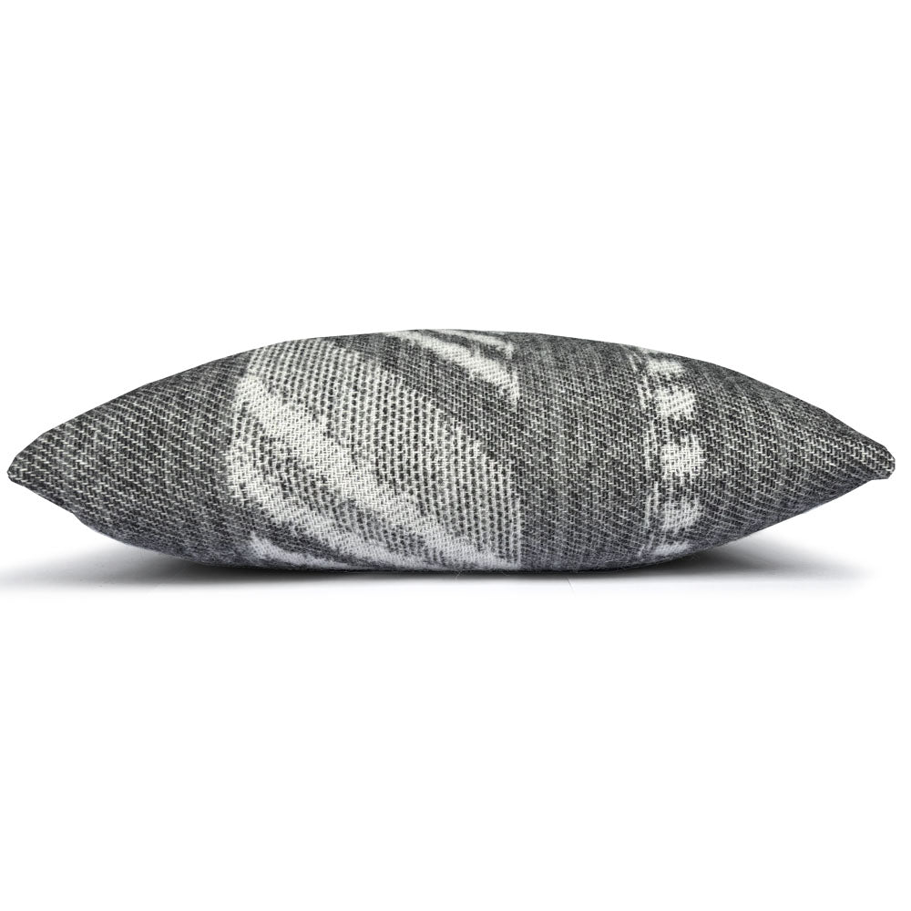 Malagoon cushion Mochica decostripe - anthracite - 45x45cm