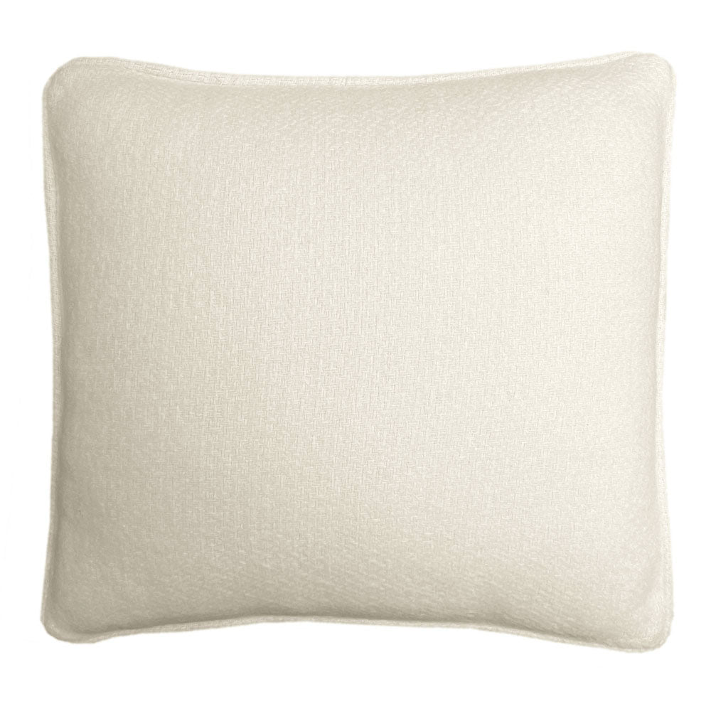 Malagoon cushion - Abbey White - 50x50cm recycled wool