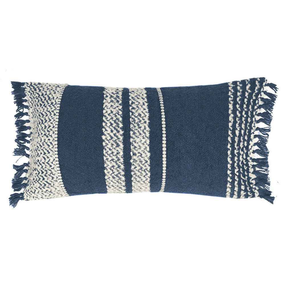 Malagoon Berber cushion - dark blue - 35x60cm
