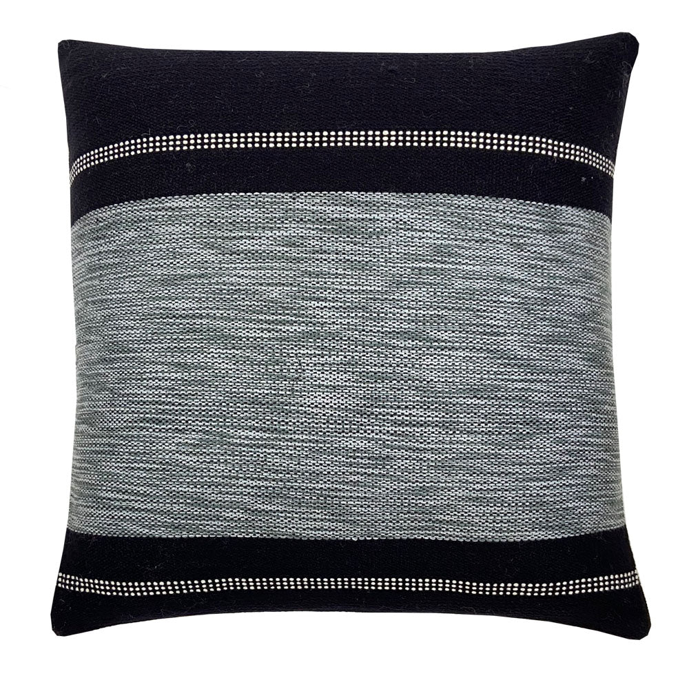 Malagoon cushion - black textured - 50x50cm