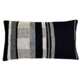 Malagoon cushion - black textured - 35x60cm