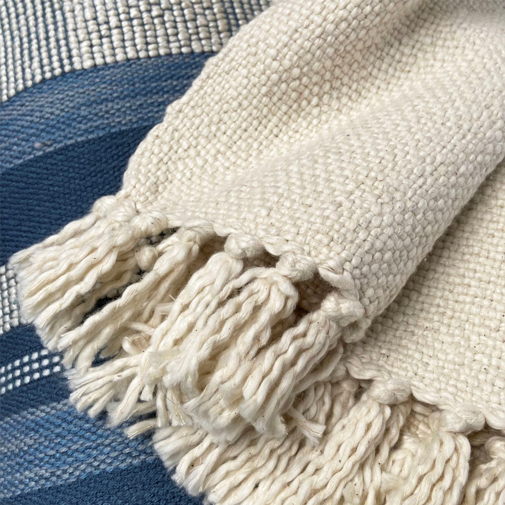 Malagoon throw - clay white - 127x152cm 100% cotton