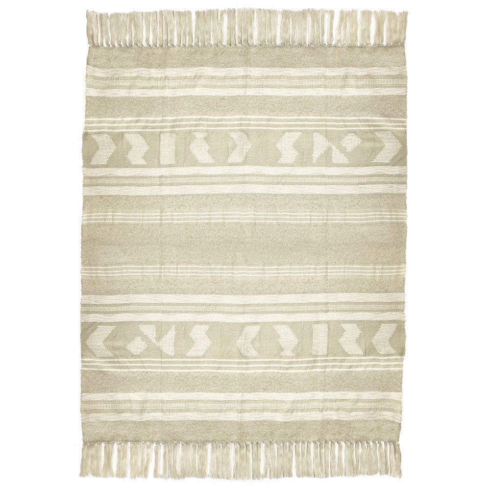 Malagoon throw Crafty - white - 125x150cm