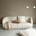 Malagoon Eboya cushion - off-white - 50x50cm 100% wool
