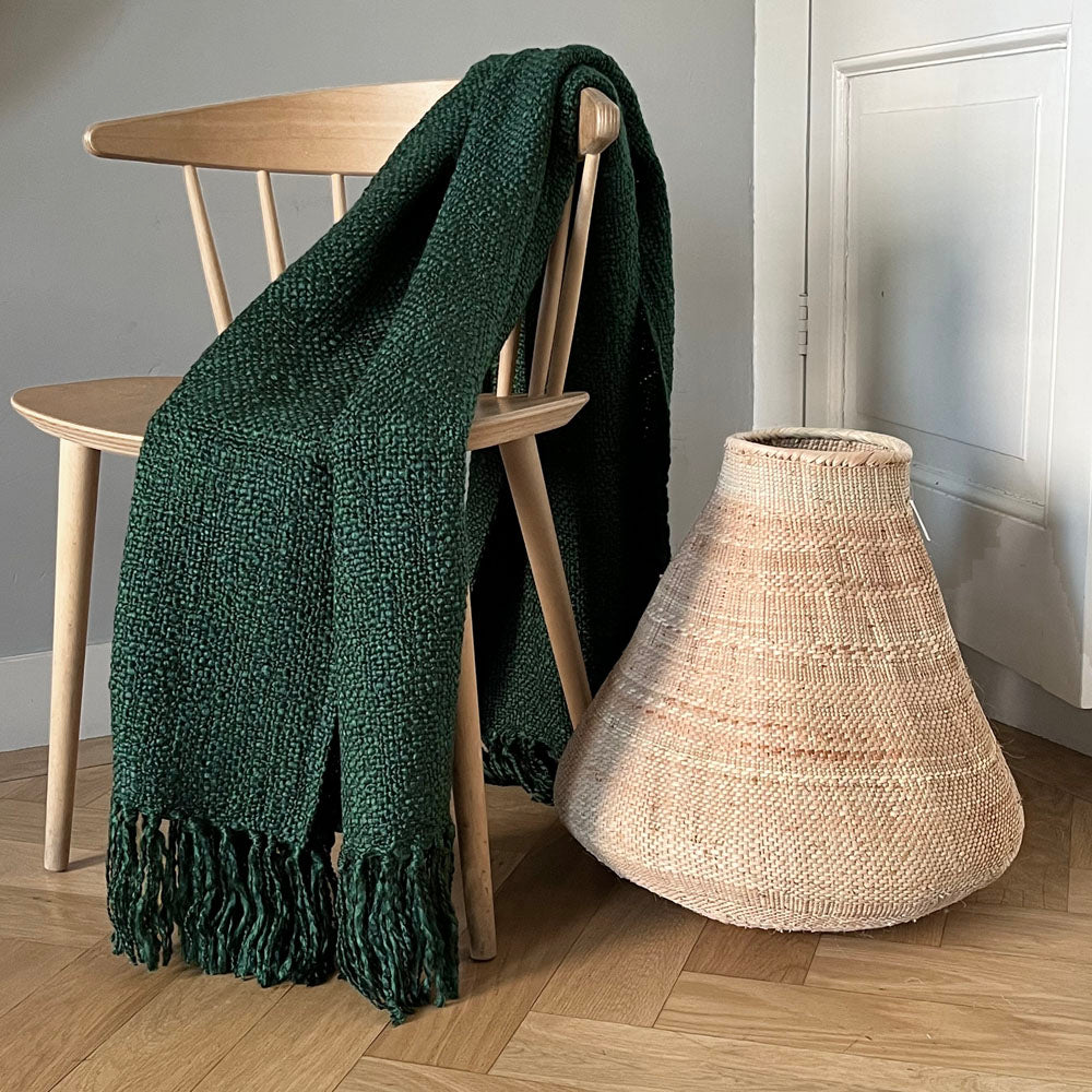 Malagoon throw Forest - dark green - 125x150cm