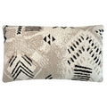 Malagoon Cushion Funny Block Dye - Off-white - 35x60cm 100% Organic Cotton