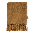 Malagoon throw Mélange - honey yellow - 125x150cm