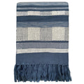 Malagoon throw - midnight blue texture - 125x150cm