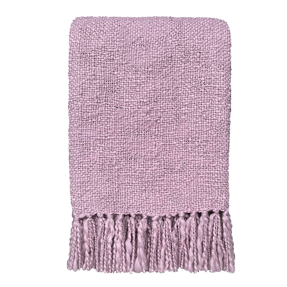 Malagoon throw Orchid - lilac - 125x150cm 100% recycled