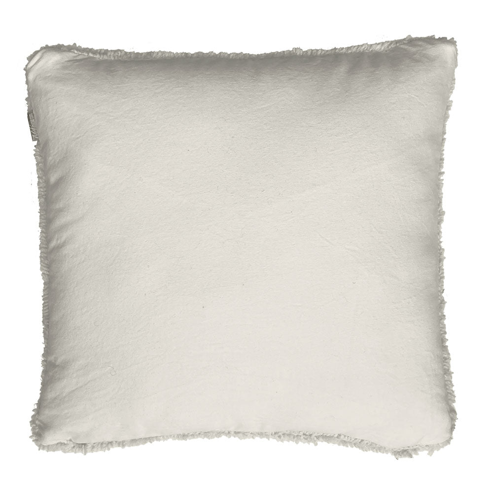 Malagoon cushion Tufted - ivory white - 50x50cm 100% wool