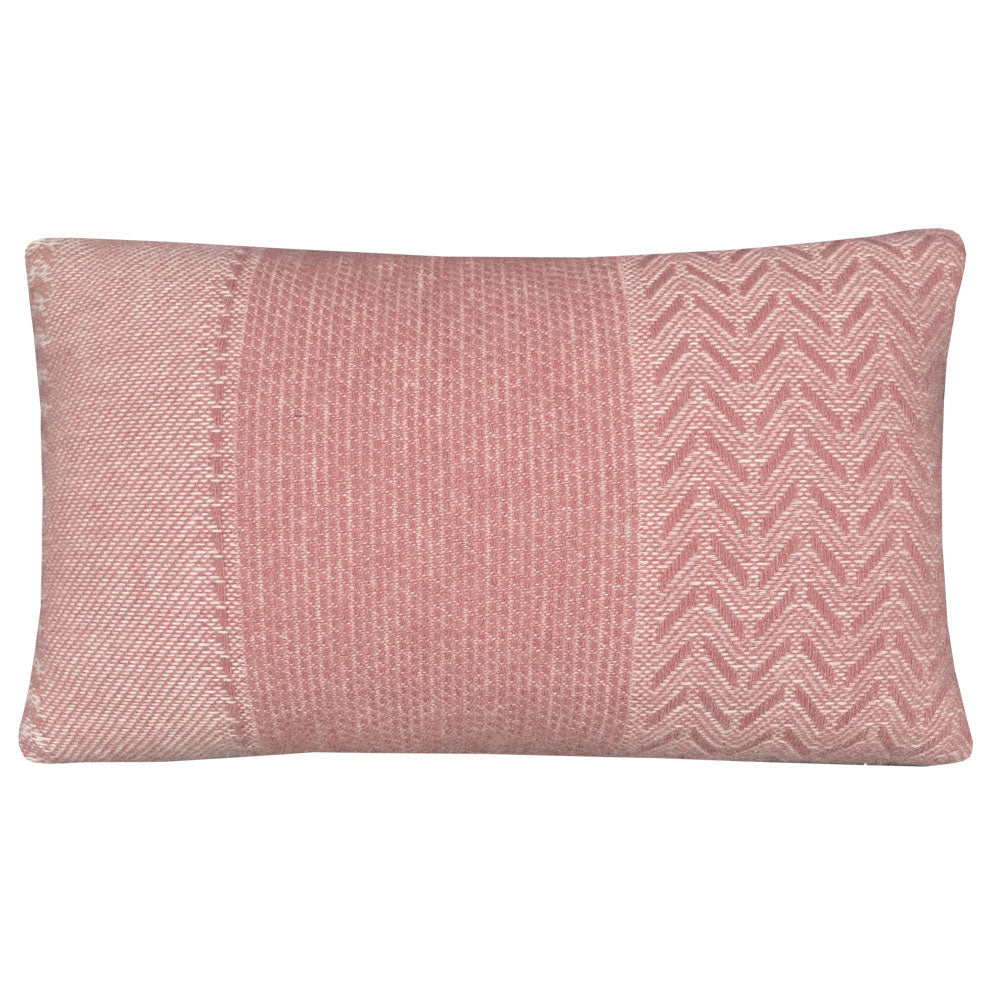 Malagoon Uptown cushion - pink - 35x60cm 100% wool