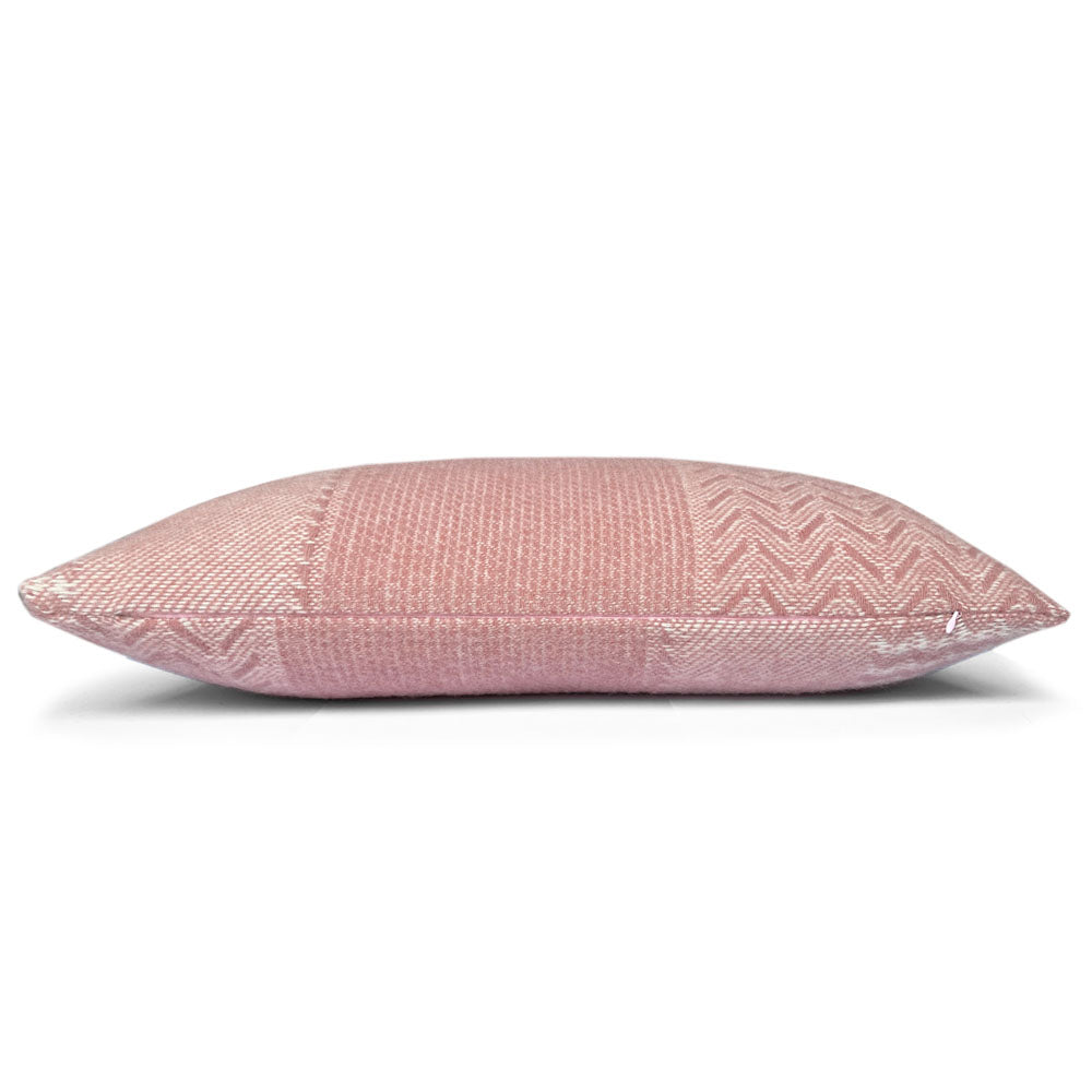 Malagoon Uptown cushion - pink - 35x60cm 100% wool