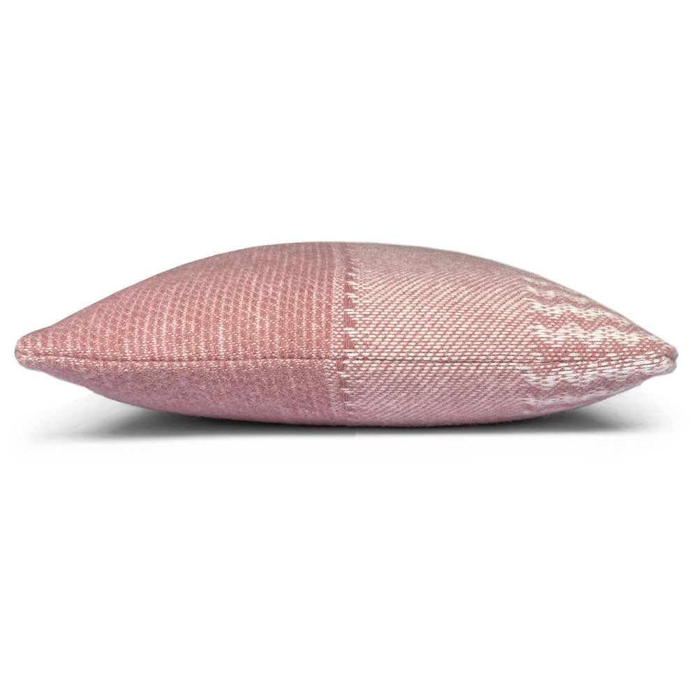 Malagoon Uptown cushion - pink - 45x45cm 100% wool