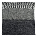Malagoon Uptown cushion - black - 45x45cm 100% wool