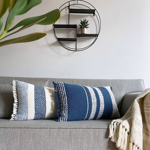 Malagoon Berber cushion - dark blue - 35x60cm