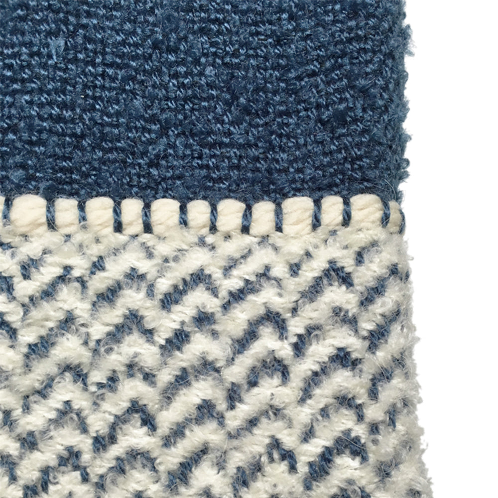 Malagoon throw Berber - dark blue - 125x150cm