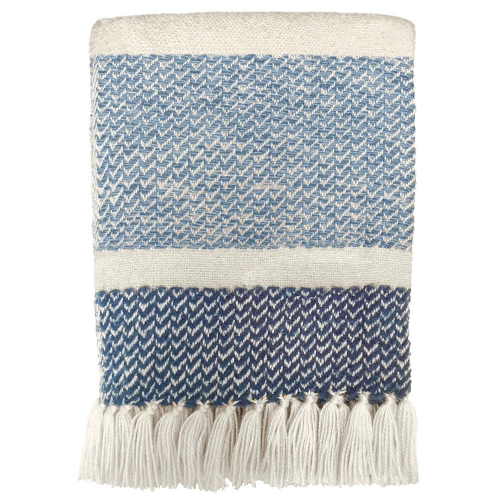 Malagoon throw Berber - blue - 125x150cm