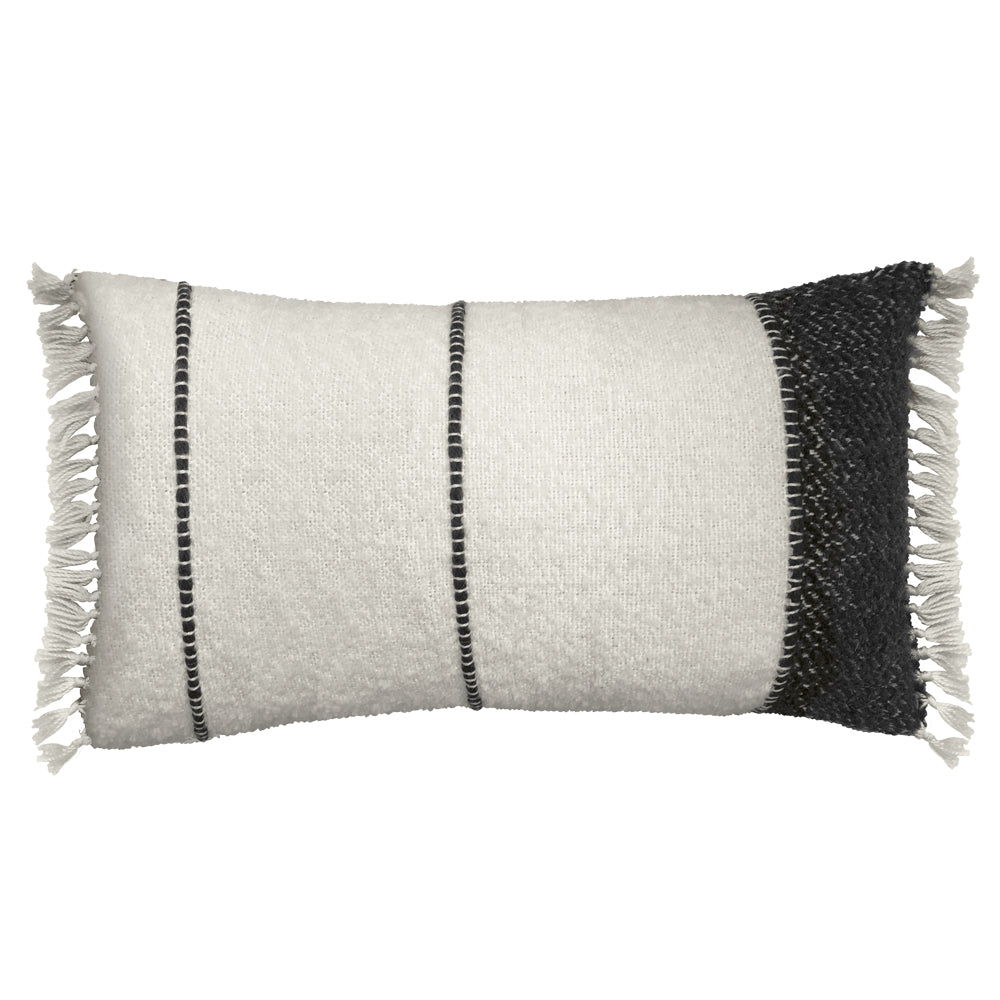 Malagoon Berber cushion - white - 35x60cm