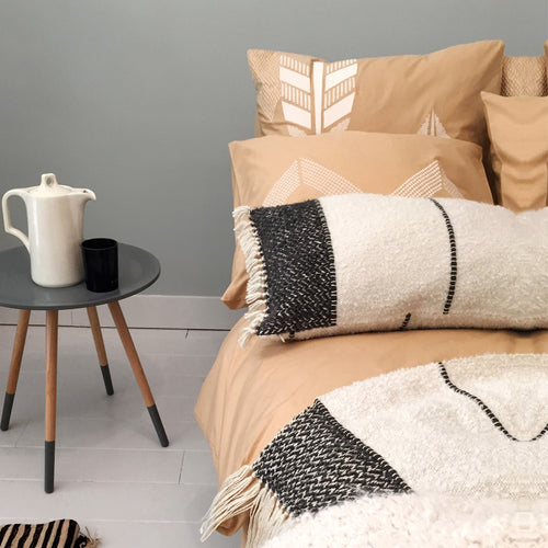 Malagoon Berber cushion - white - 35x60cm