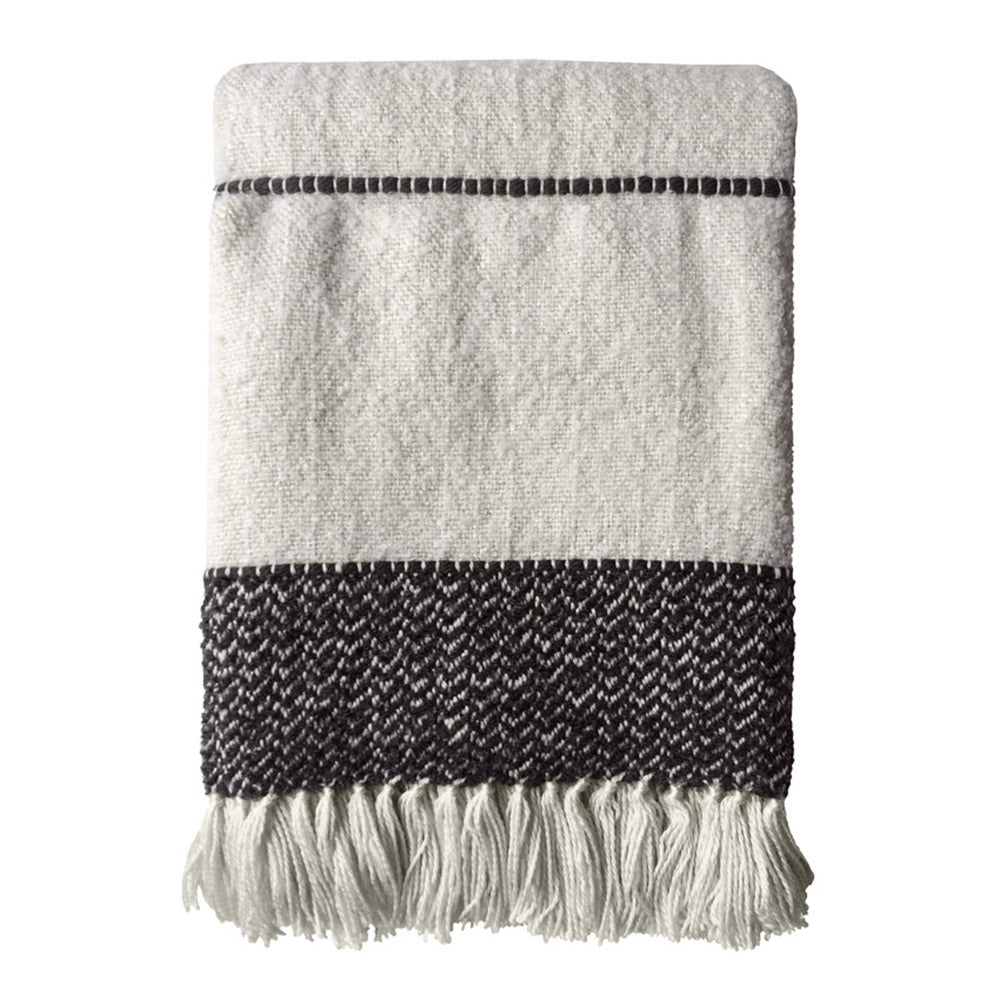 Malagoon throw Berber - white - 125x150cm