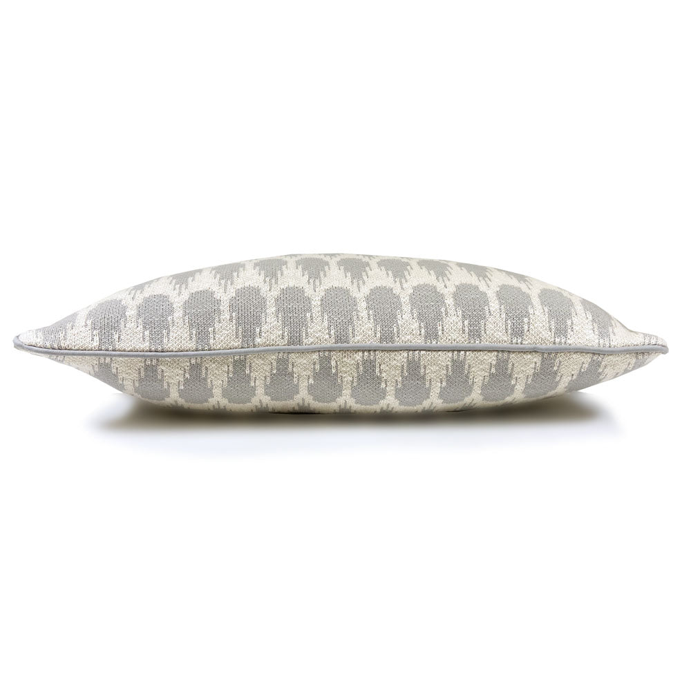 Malagoon Botanic mini cushion - light grey - 35x60cm 100% organic cotton