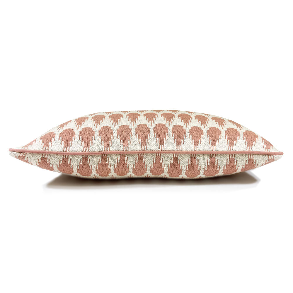 Malagoon Botanic mini cushion - pink - 35x60cm 100% organic cotton