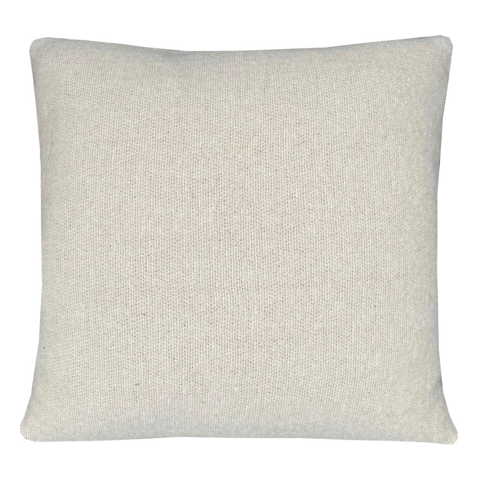 Malagoon cushion - camel beige reversible - 50x50cm recycled wool