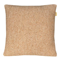 Malagoon cushion - camel beige reversible - 50x50cm recycled wool