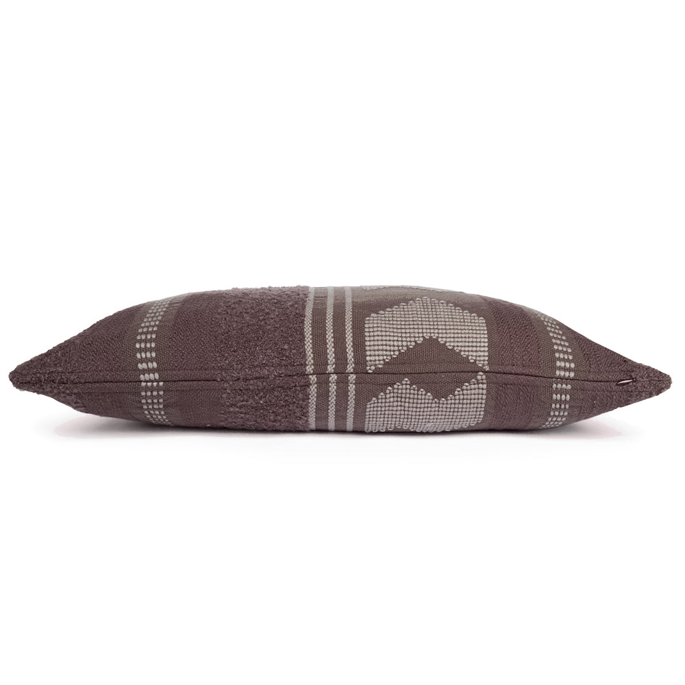 Malagoon Crafty cushion - chestnut brown - 35x60cm