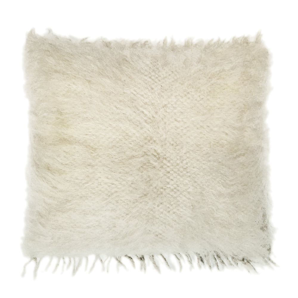 Malagoon Zigzag cushion - off-white, shades of grey - 50x50cm 100% wool