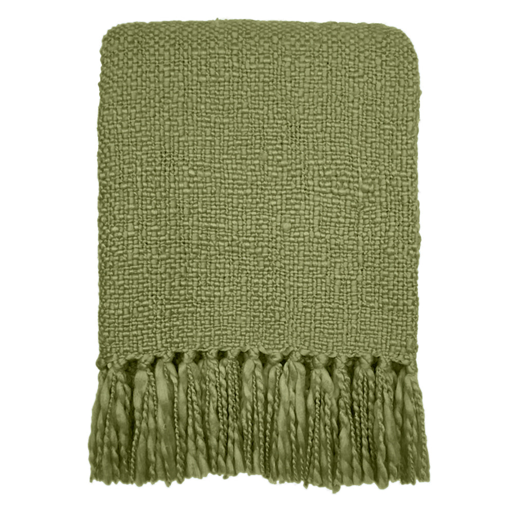 Malagoon throw Jungle - green - 125x150cm 100% recycled