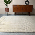 Malagoon Deco Line rug - cream white - 160x230cm 100% wool