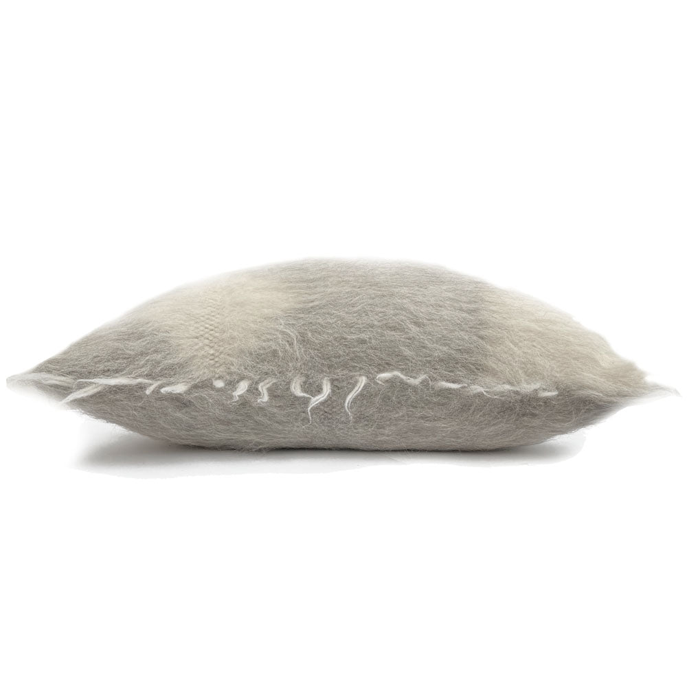 Malagoon floor cushion Diamond - light grey - 90x90cm 100% wool
