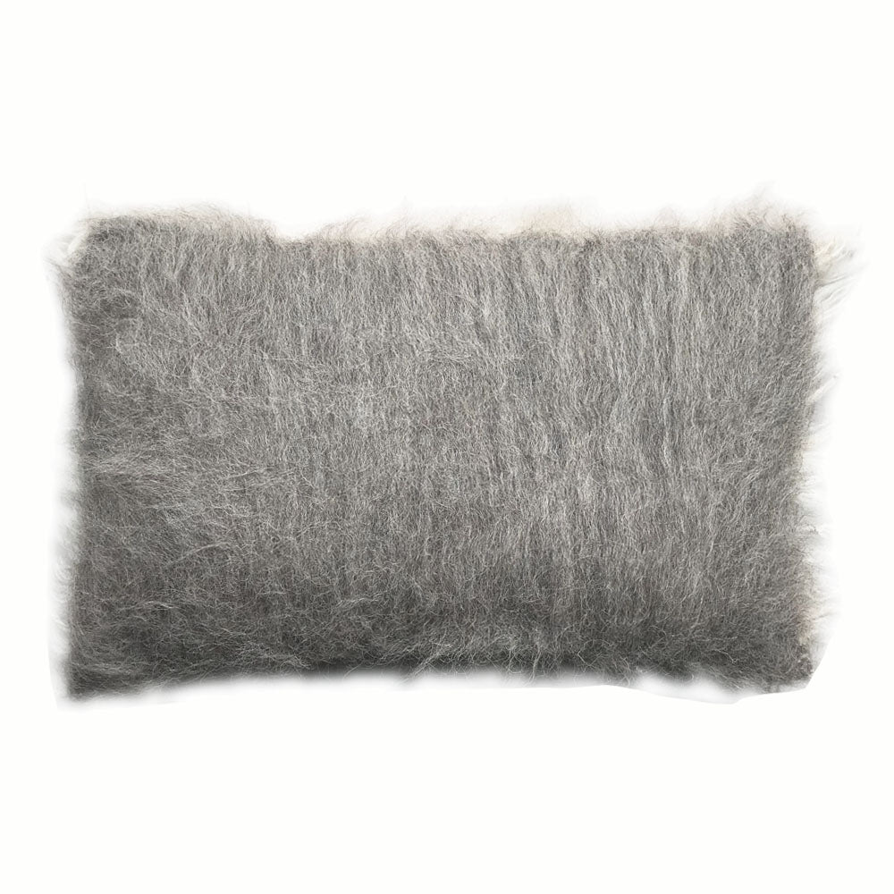 Malagoon Diamond cushion - grey - 40x70cm 100% wool