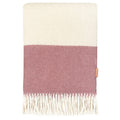 Malagoon throw Festivity - misty pink - 140x200cm 100% wool
