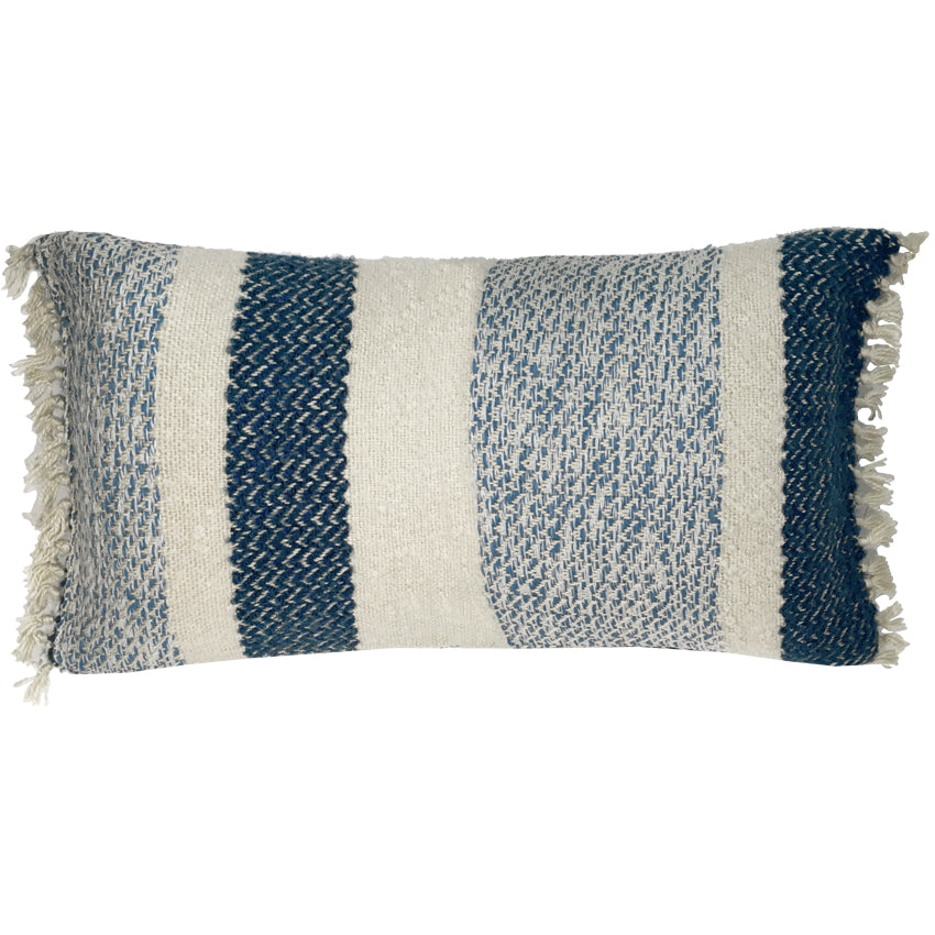 Malagoon Berber cushion - blue - 35x60cm