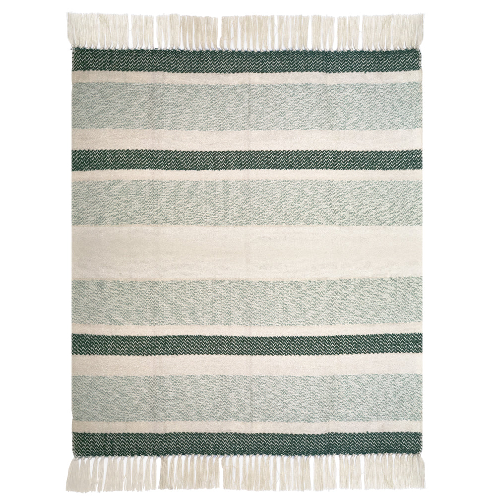 Malagoon throw Berber - grainy green - 125x150cm
