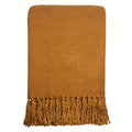 Malagoon throw Inca - ocher yellow - 125x150cm