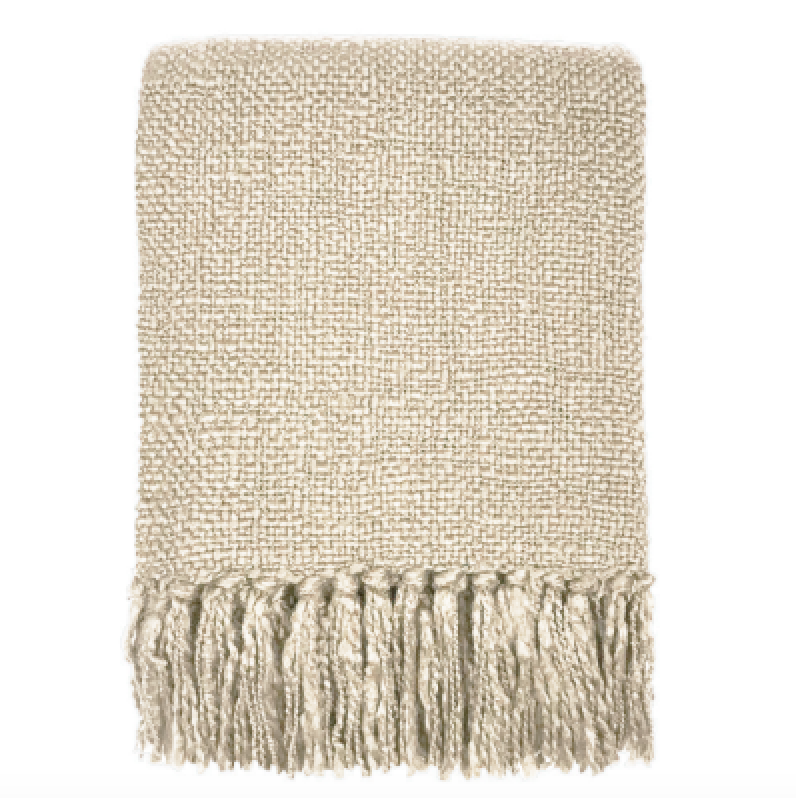 Malagoon throw Ivory - ivory white - 125x150cm