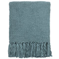 Malagoon Solid throw - lead blue - 125x150cm