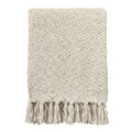 Malagoon throw Soft Bouclé - off-white - 130x170cm 100% cotton