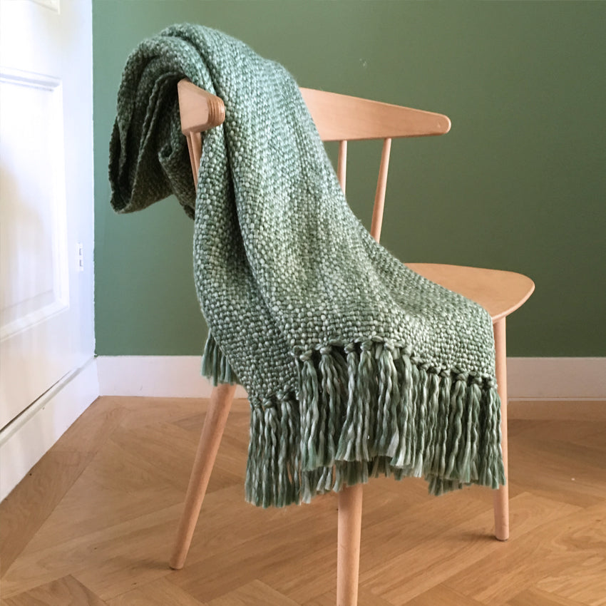 Malagoon throw Marble - green - 125x150cm