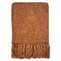 Malagoon throw Marble - terracotta - 125x150cm