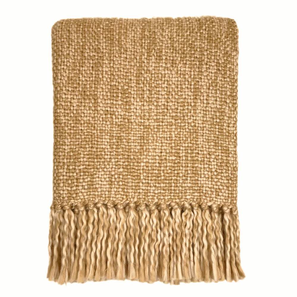 Malagoon throw Marble - vintage yellow - 125x150cm