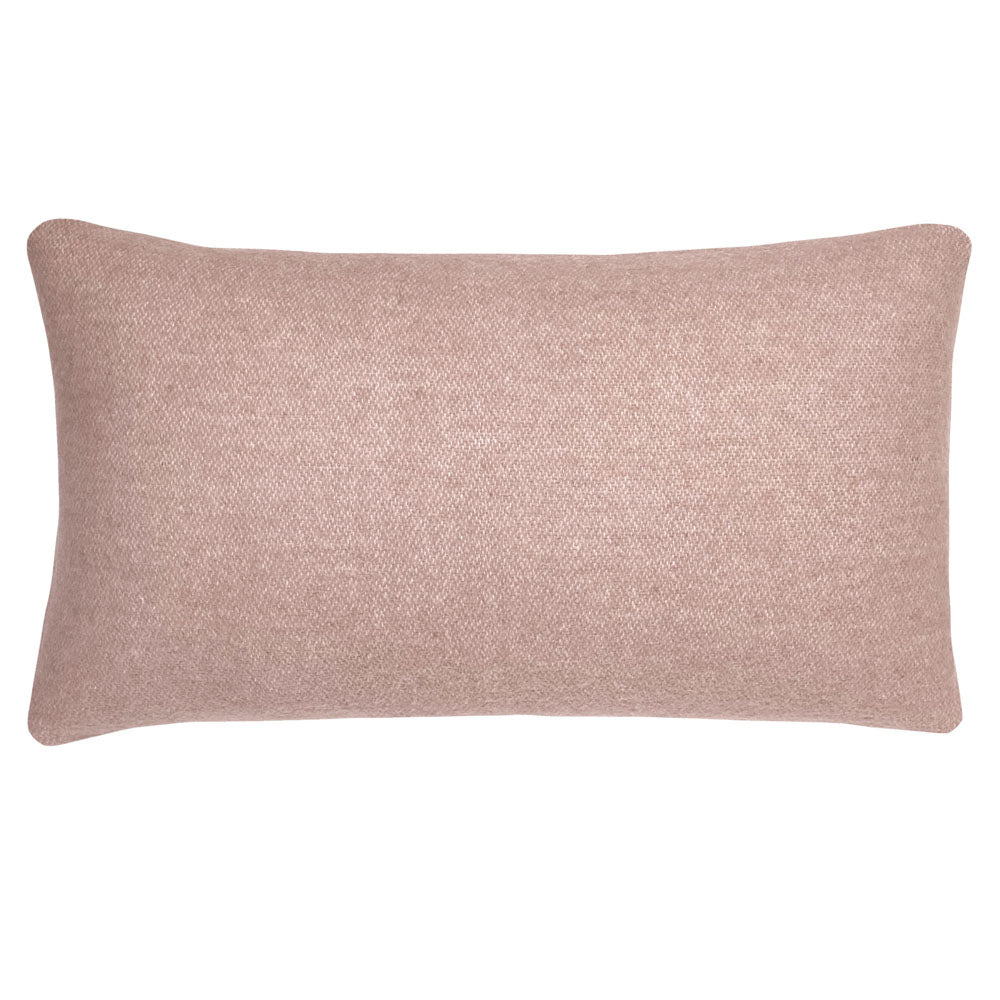 Malagoon cushion - misty pink reversible - 35x60cm recycled wool