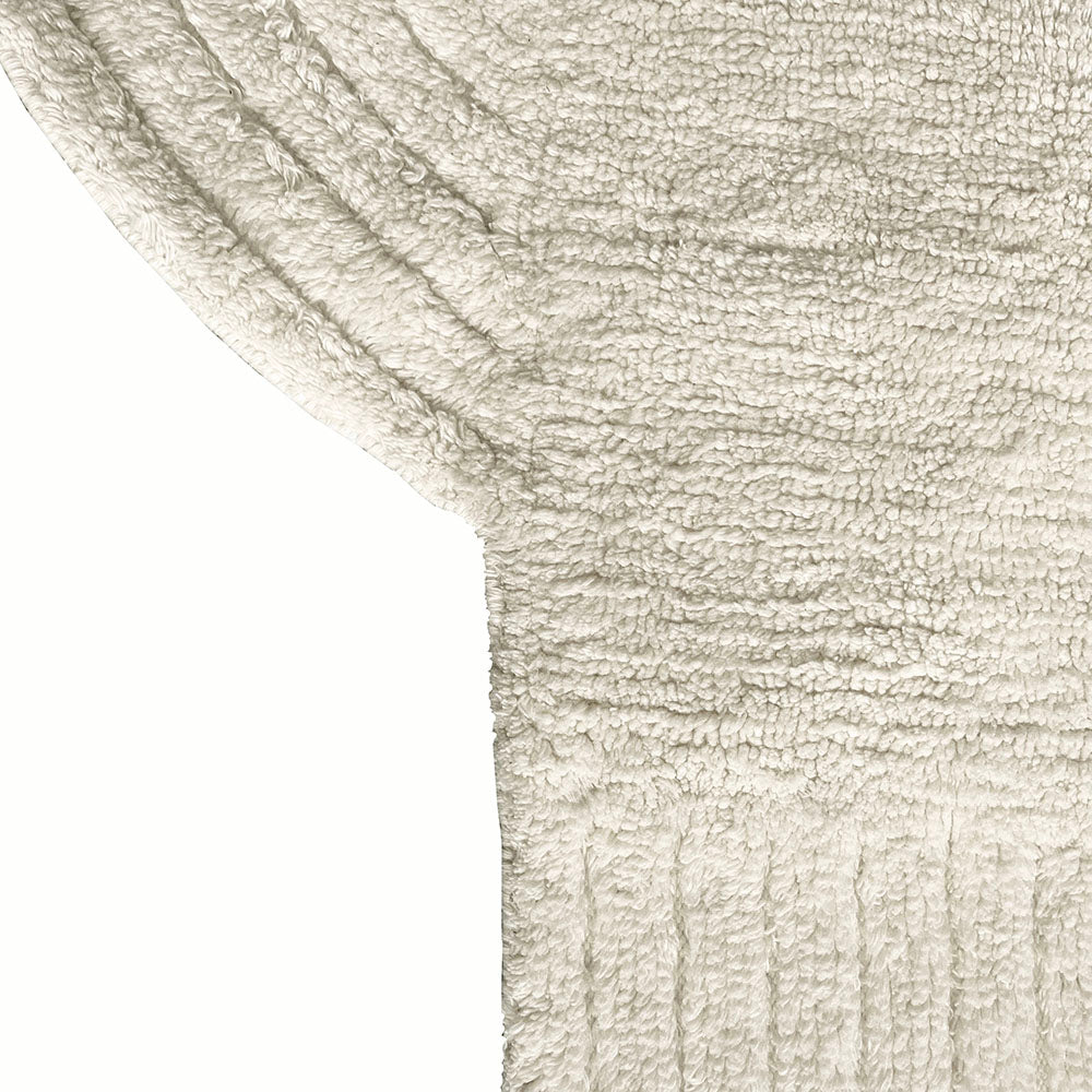 Malagoon Mokoh rug - off-white - 177x178cm 80% wool 20% cotton (100% wool tufted)