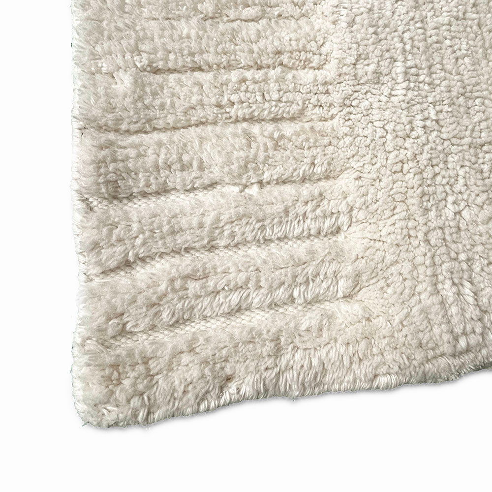 Malagoon Mokoh rug - off-white - 177x178cm 80% wool 20% cotton (100% wool tufted)