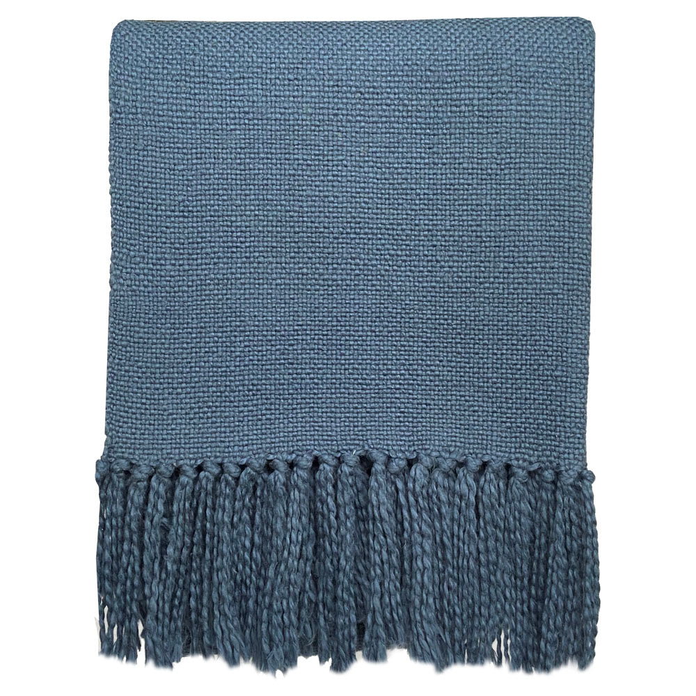 Malagoon throw - morning blue - 127x152cm 100% cotton